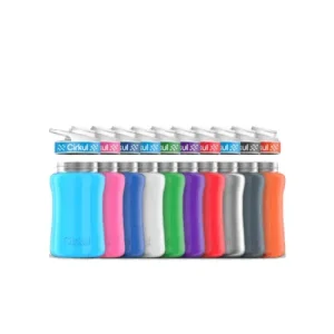 12oz. Stainless Steel Bottle & Comfort Grip Lid