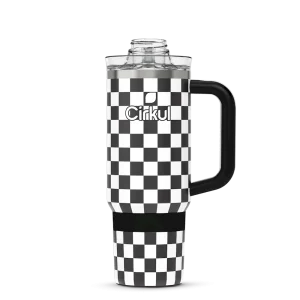 CX: Limited Edition: 30oz. Checkmate Travel StrawSip™ Tumbler
