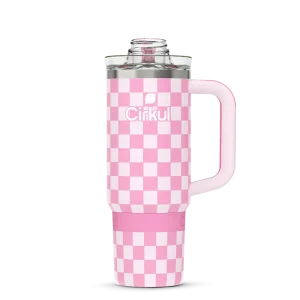 CX: Limited Edition: 30oz. Pixel Pink Travel StrawSip™ Tumbler