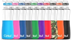 Add-on: 32oz. Plastic Bottle & Comfort Grip Lid + 32oz. Chill Sleeve