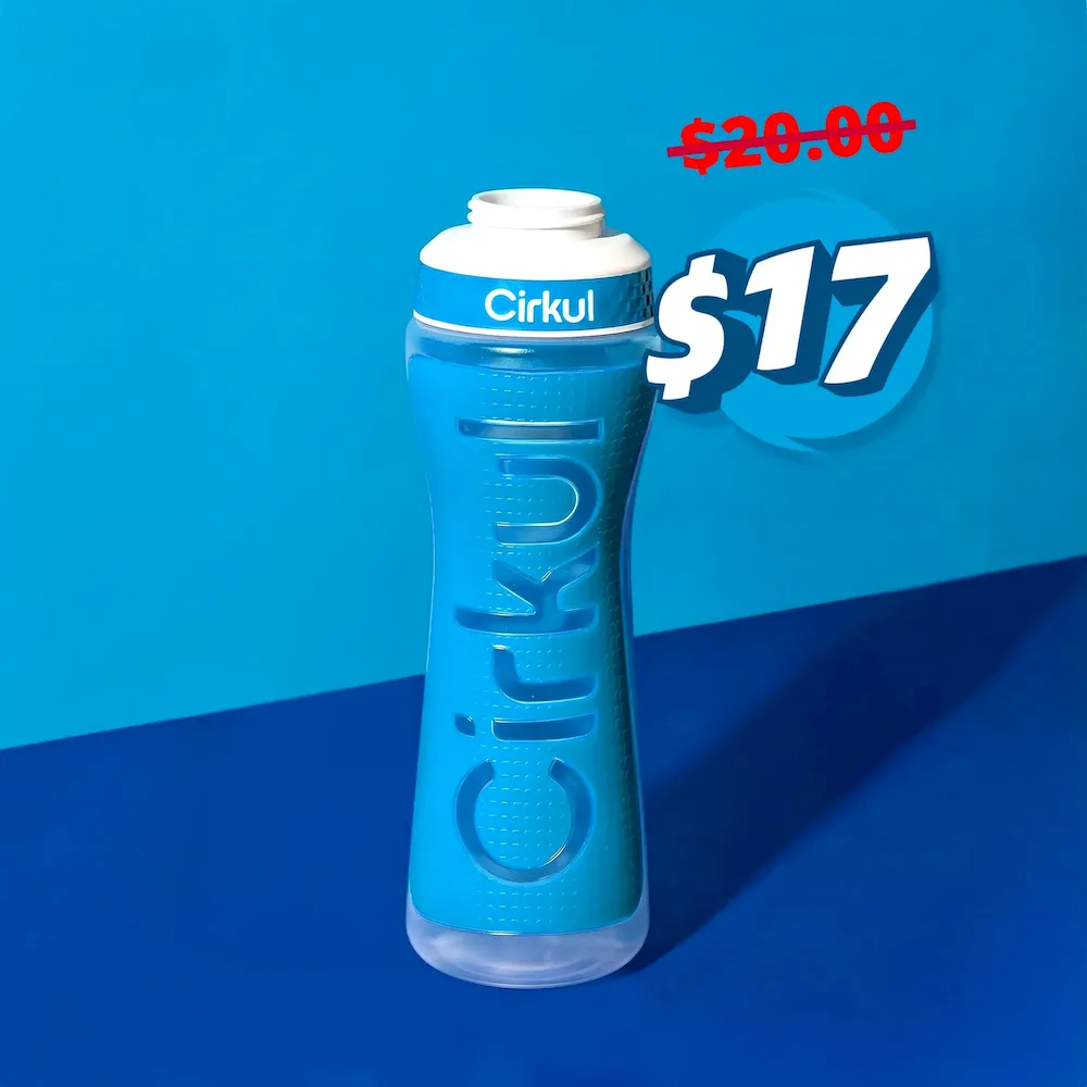 22oz. Grip Squeeze Plastic Bottle & Sport Lid - Image 8