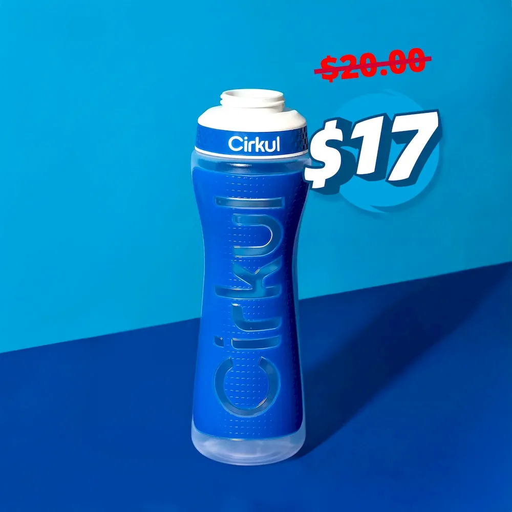 22oz. Grip Squeeze Plastic Bottle & Sport Lid - Image 7