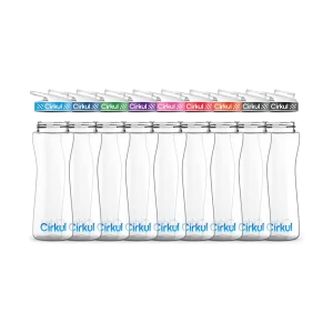 22oz. Plastic Bottle & Comfort Grip Lid