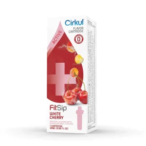 Alternative view of FitSip White Cherry Cartridge