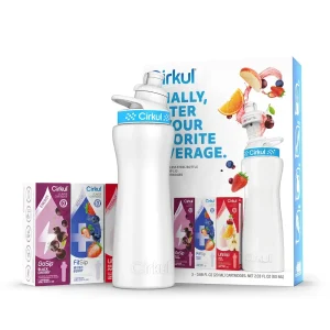 Alternative view of Starter Kit: 22oz. Stainless Steel Bottle, Lid, & 3 Cartridges