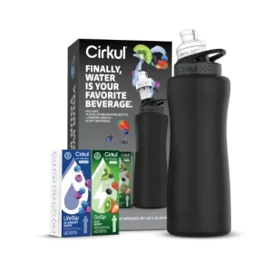 32oz. Matte Black Stainless Steel Bottle Starter Kit