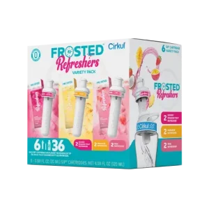 CX: Frosted Refreshers Flavor Cartridge Variety Pack, 6-Pack