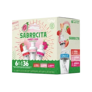 Base: Sabrocita Flavor Cartridge Variety Pack, 6-Pack