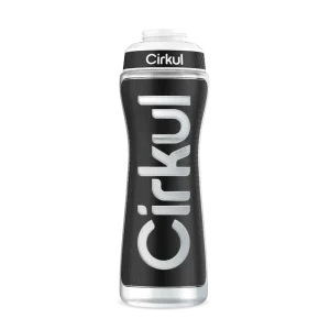 Limited Edition: 22oz. Black Grip Squeeze Plastic Bottle with Sport Lid