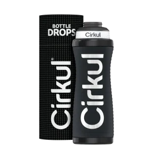 Limited Edition: 22oz. Black Grip Stainless Steel Bottle & Sport Lid