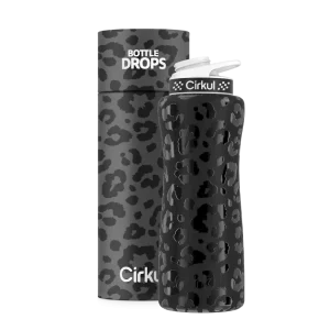 Limited Edition: 32oz. Black Leopard Stainless Steel Bottle & Lid