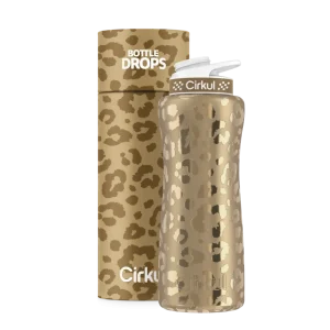 Limited Edition: 32oz. Gold Leopard Stainless Steel Bottle & Lid