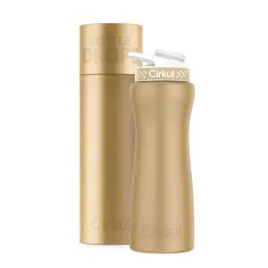 Limited Edition: 22oz. Gold Stainless Steel Bottle & Lid