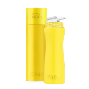 Limited Edition: 22oz. Matte Yellow Stainless Steel Bottle & Lid
