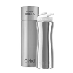 CX: Limited Edition: Silver Chrome 22oz. Stainless Steel Bottle & Lid