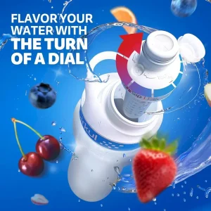 Alternative view of 22oz. White Stainless Steel Bottle & Comfort-Grip Lid